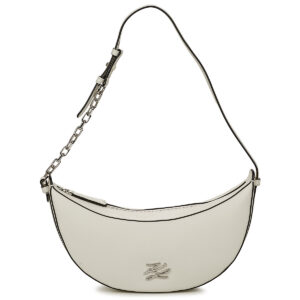 Karl Lagerfeld K/AUTOGRAPH SM HALFMOON SHB Bianco Borse a spalla Donna
