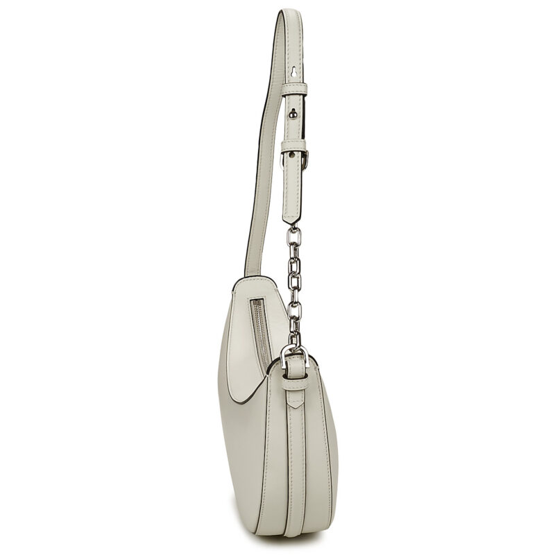 Karl Lagerfeld K/AUTOGRAPH SM HALFMOON SHB Bianco Borse a spalla Donna - 3