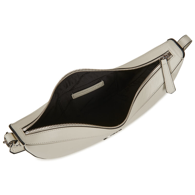 Karl Lagerfeld K/AUTOGRAPH SM HALFMOON SHB Bianco Borse a spalla Donna - 5