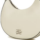 Karl Lagerfeld K/AUTOGRAPH MD HALFMOON SHB Bianco Borse a spalla Donna - 4
