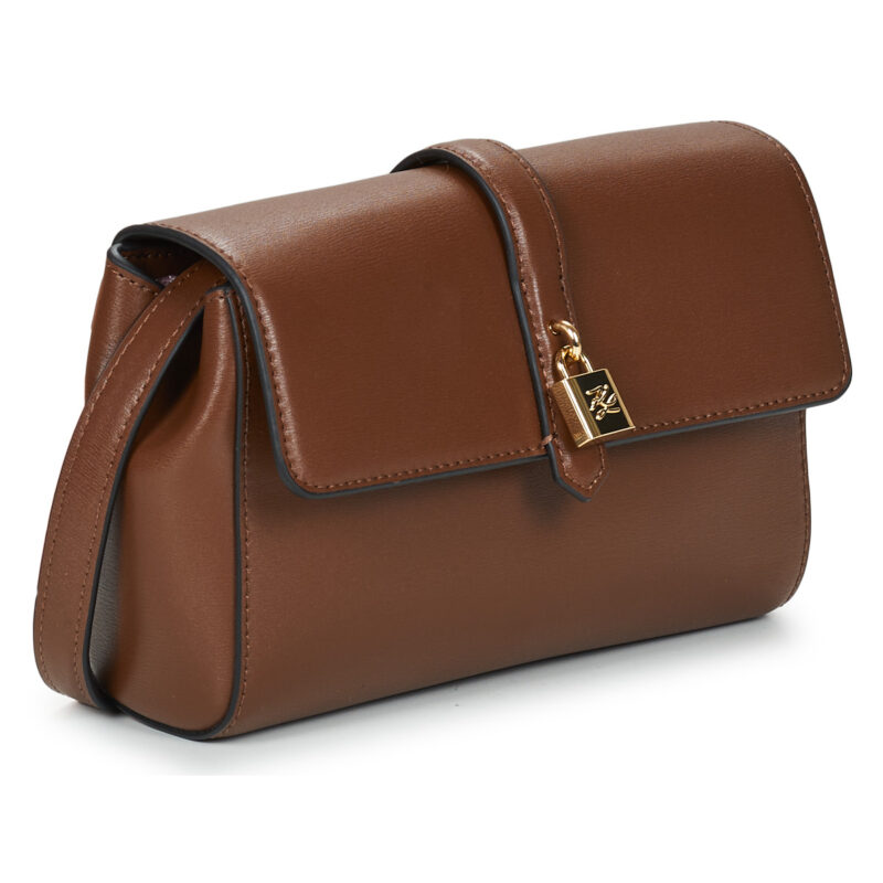 Karl Lagerfeld K/AUTOGRAPH PADLOCK SM FLAP CB Marrone Borsa a tracolla Donna - 2