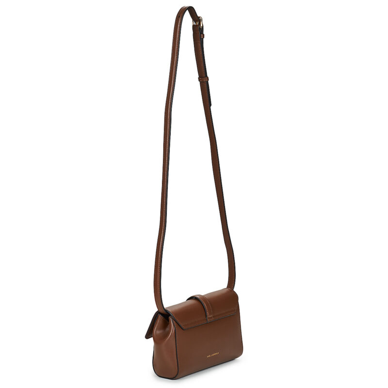 Karl Lagerfeld K/AUTOGRAPH PADLOCK SM FLAP CB Marrone Borsa a tracolla Donna - 3