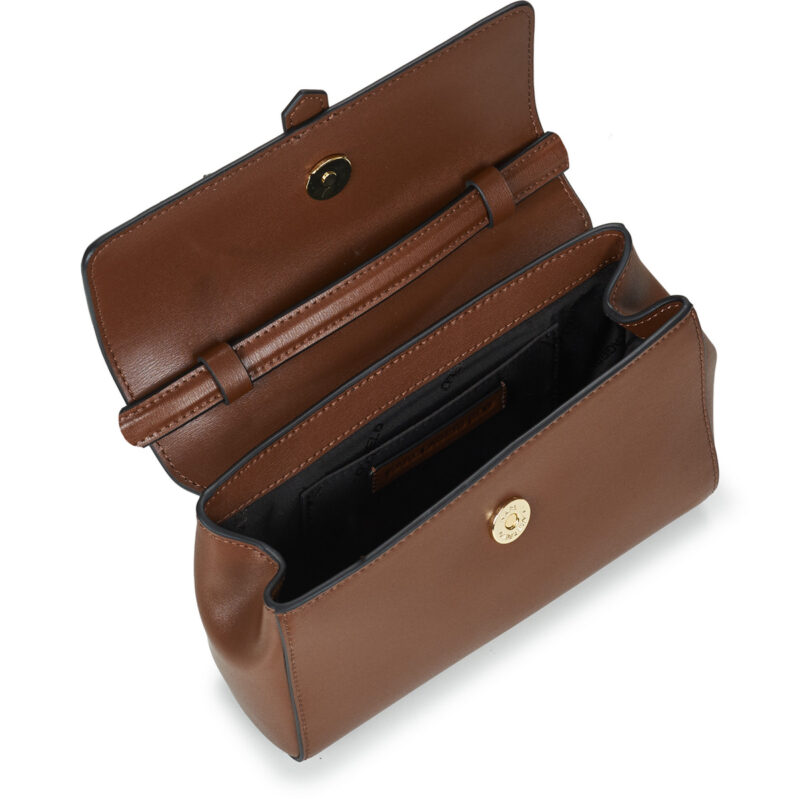 Karl Lagerfeld K/AUTOGRAPH PADLOCK SM FLAP CB Marrone Borsa a tracolla Donna - 5