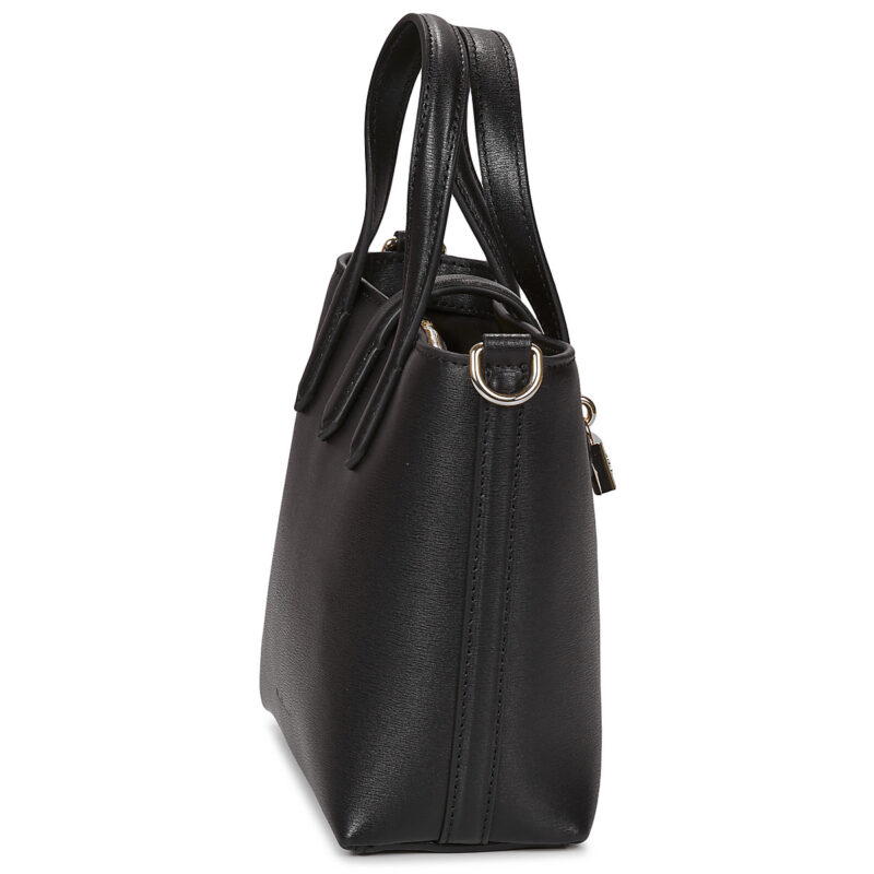 Karl Lagerfeld K/AUTOGRAPH PADLOCK MINI TOTE Nero Borsa a tracolla Donna - 3