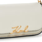 Karl Lagerfeld K/SIGNATURE CROSSBODY Bianco Borse a spalla Donna - 4