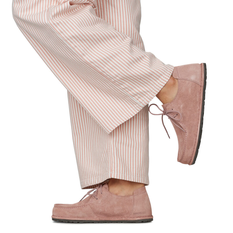 BIRKENSTOCK Utti Lace Suede / Pink / Argilla / Stretto Rosa Mocassini Donna - 8