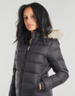 Piumino  Tommy Jeans  TJW BASIC HOODED DOWN JACKET  Nero -   Piumini Donna - 5