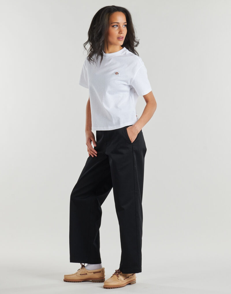 T-shirt Dickies OAKPORT BOXY SS TEE Bianco T-shirt maniche corte Donna - 3