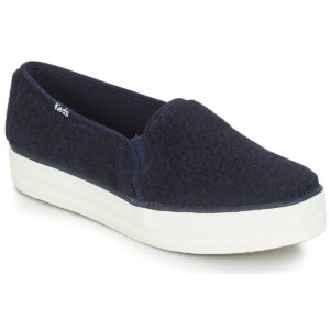 Keds  TRIPLE DECKER FAUX SHEARLING  Blu -  Slip on Donna