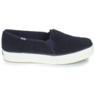 Keds TRIPLE DECKER FAUX SHEARLING Blu Slip on Donna - 2