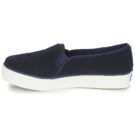 Keds TRIPLE DECKER FAUX SHEARLING Blu Slip on Donna - 4