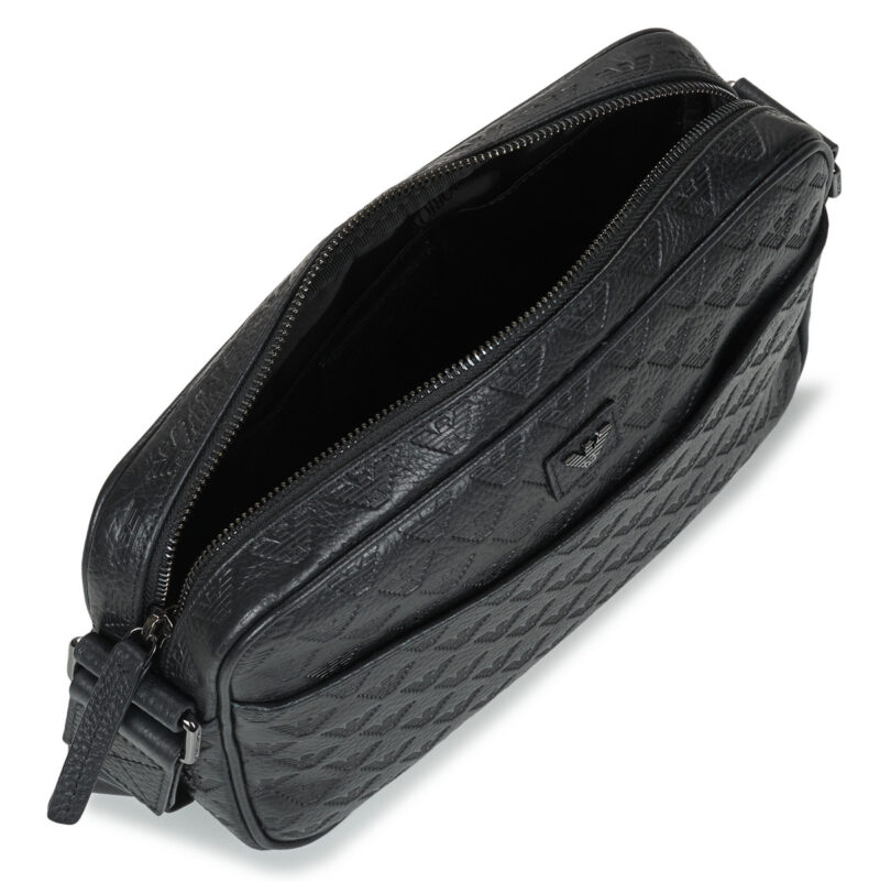 Emporio Armani MINORCA CROSSBODY 1682 Nero Borse Shopping Uomo - 5