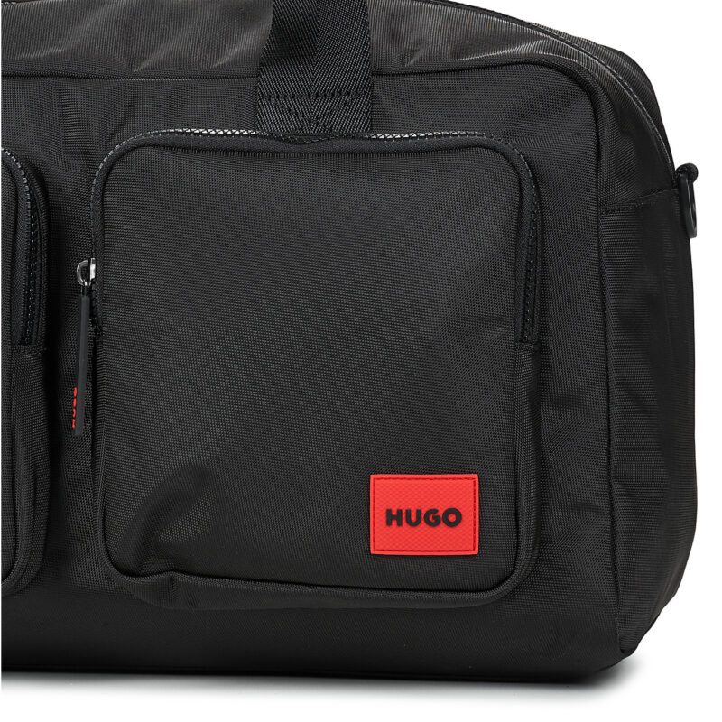 HUGO Ethon 3.0N_New Hldll Nero Borsa da viaggio Uomo - 4
