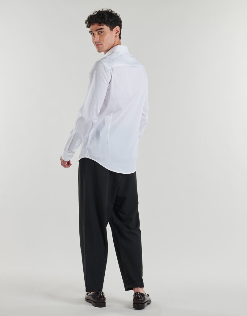 Camicia a maniche lunghe Armani Exchange 8NZC31 Bianco Camicie a maniche lunghe Uomo - 4