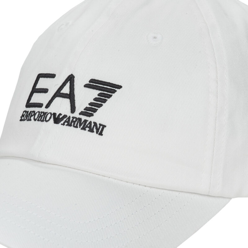 Hut Emporio Armani EA7 TRAIN CORE U CAP ESENTIAL Wei&szlig; M&auml;nner Caps - 3