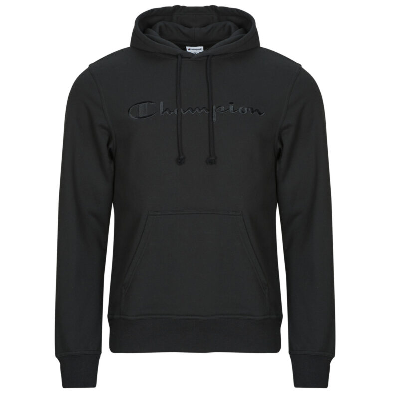 Felpe con cappuccio Champion Hooded Sweatshirt Nero Felpe con cappuccio Uomo - 1
