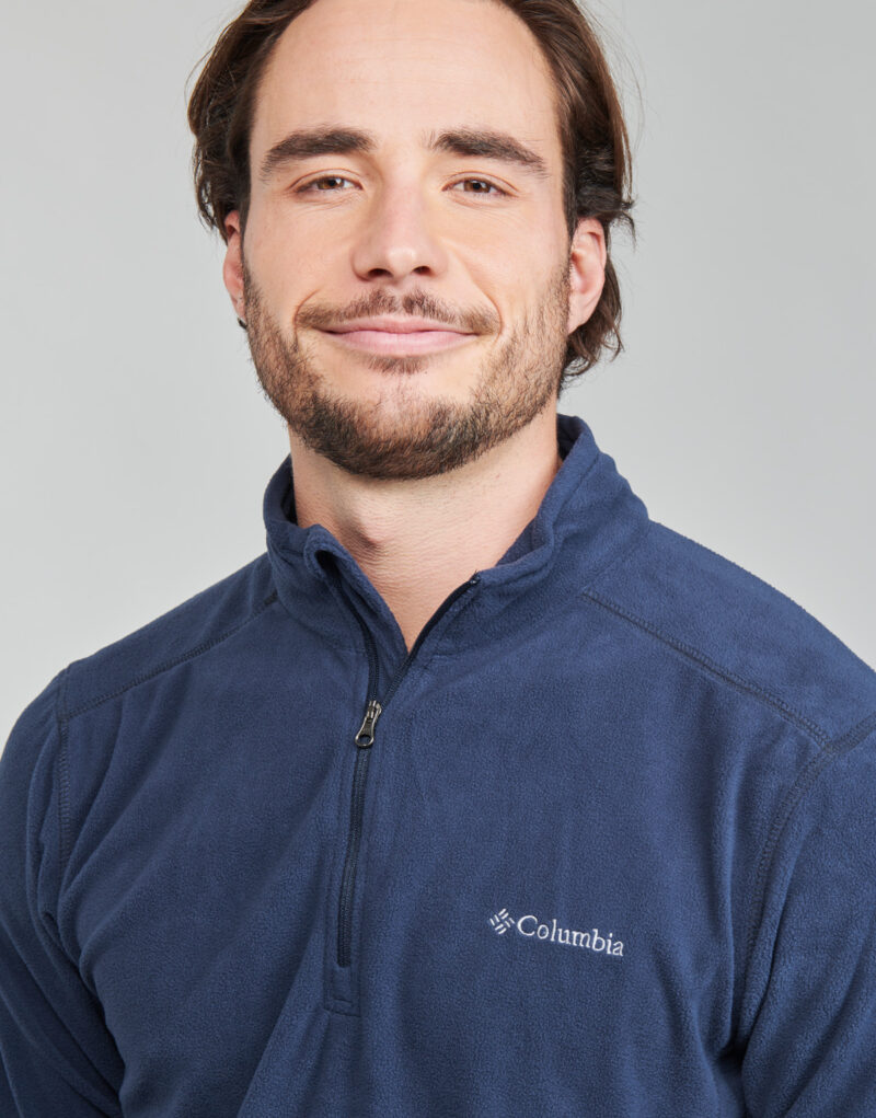 Felpa Columbia KLAMATH RANGE II HALF ZIP Blu Felpe Uomo - 5