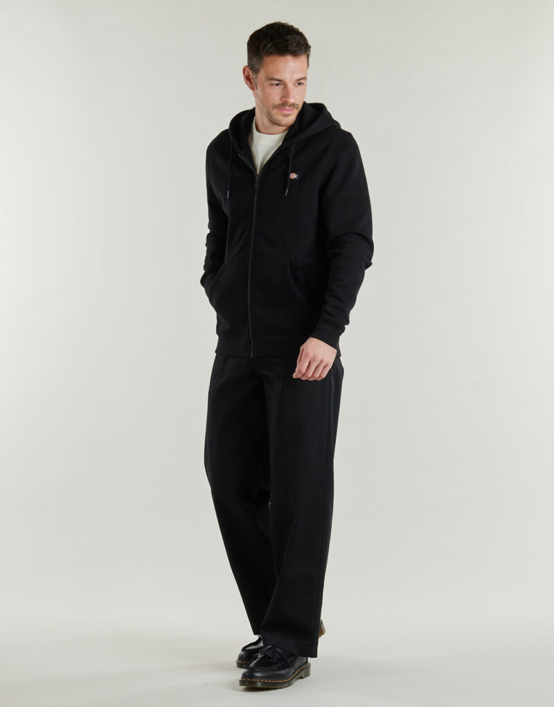 Sudadera con capucha y cremallera Dickies OAKPORT NEGRA para hombre - 3