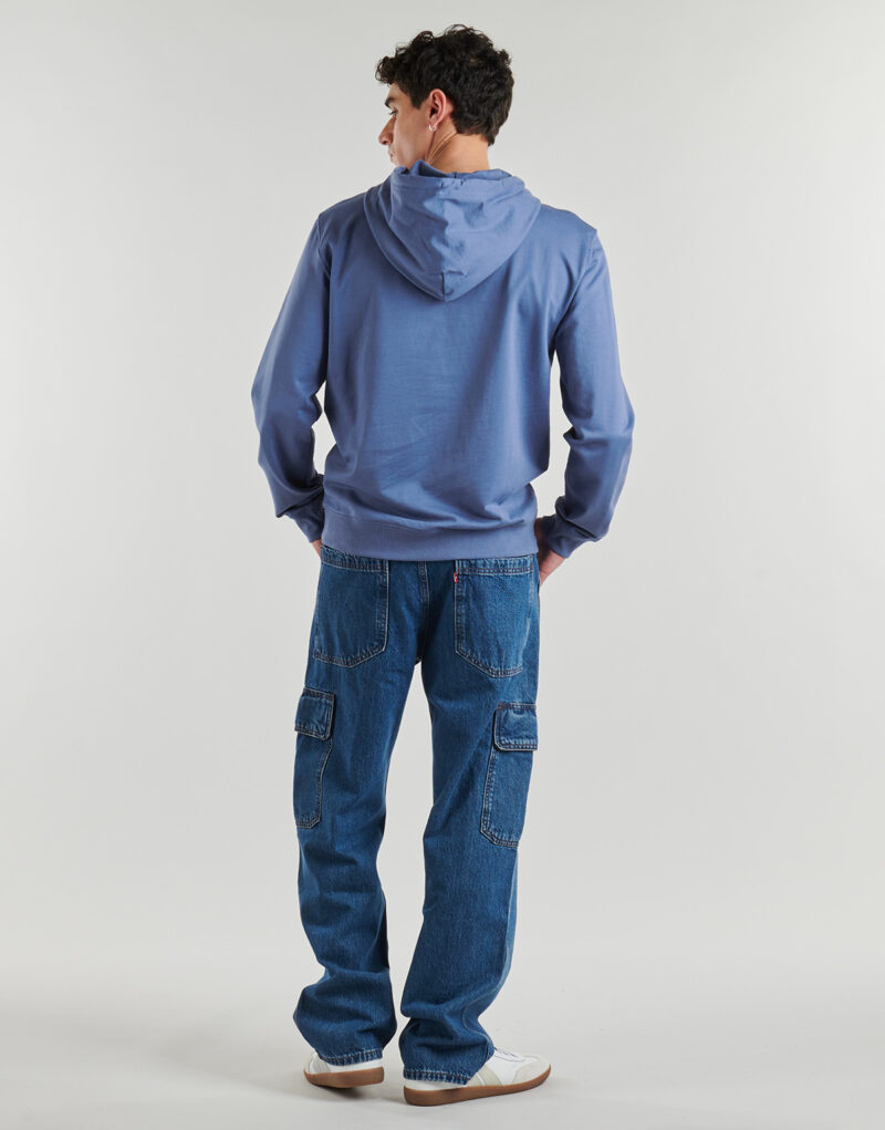 Emporio Armani EA7 TRAIN VISIBILITY M HOODIE RN COFT Blau Kapuzenpullover Herren - 4