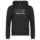 Emporio Armani EA7 TRAIN VISIBILITY M HOODIE RN COFT Schwarz Kapuzenpullover Herren - 1