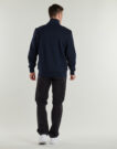Felpe Tommy Hilfiger ESSENTIAL FLEECE STAND COLLAR Marine Felpe Uomo - 4