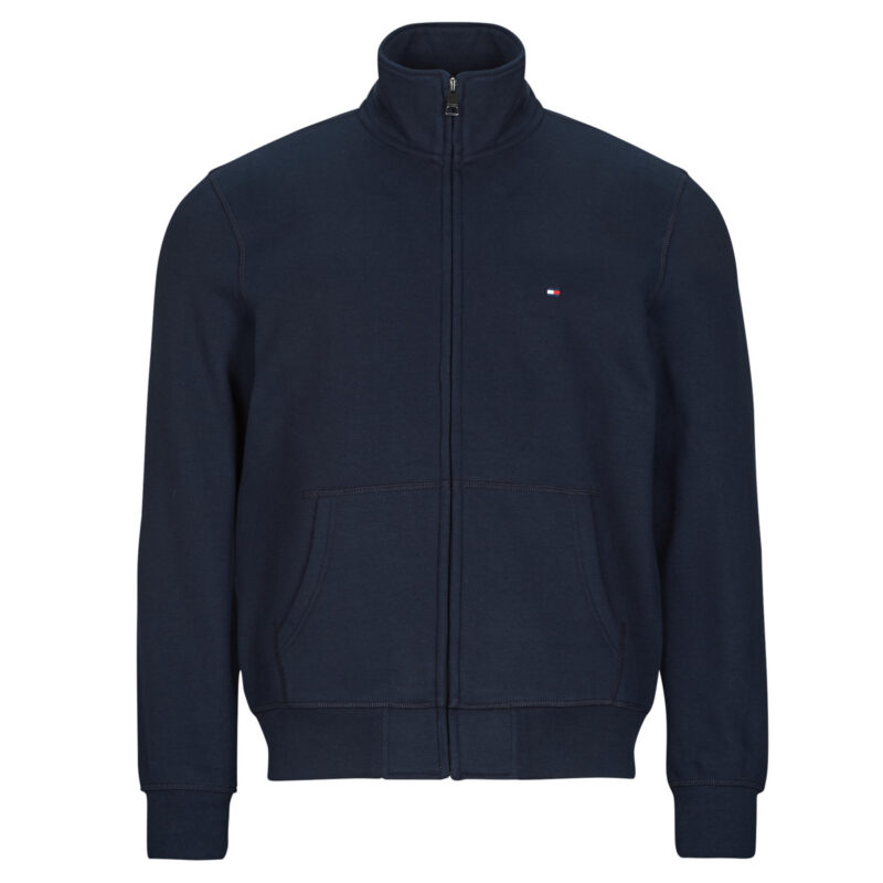 Felpe Tommy Hilfiger ESSENTIAL FLEECE STAND COLLAR Marine Felpe Uomo - 1