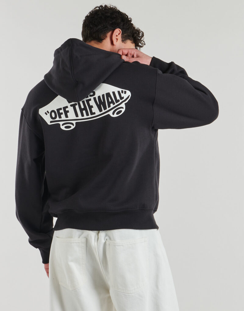 Felpe con cappuccio Vans DOUBLE STANDARD PULLOVER Nero - Felpe con cappuccio Abbigliamento Uomo - 2