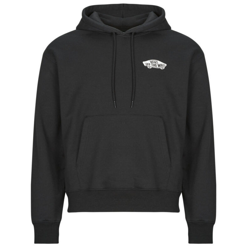Felpe con cappuccio Vans DOUBLE STANDARD PULLOVER Nero - Felpe con cappuccio Abbigliamento Uomo - 1