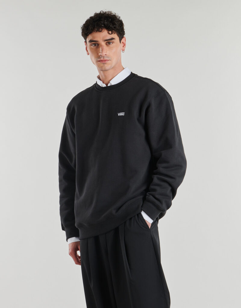 Vans LEFT CHEST II LOOSE CREW Black - Men's Clothing Hoodies - 2