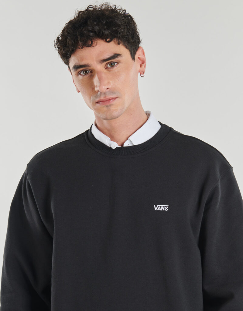 Vans LEFT CHEST II LOOSE CREW Black - Men's Clothing Hoodies - 5