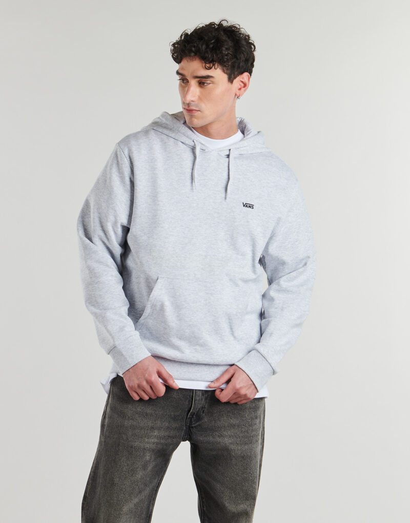Felpe con cappuccio Vans LEFT CHEST PO Grigio Felpe con cappuccio Uomo - 2