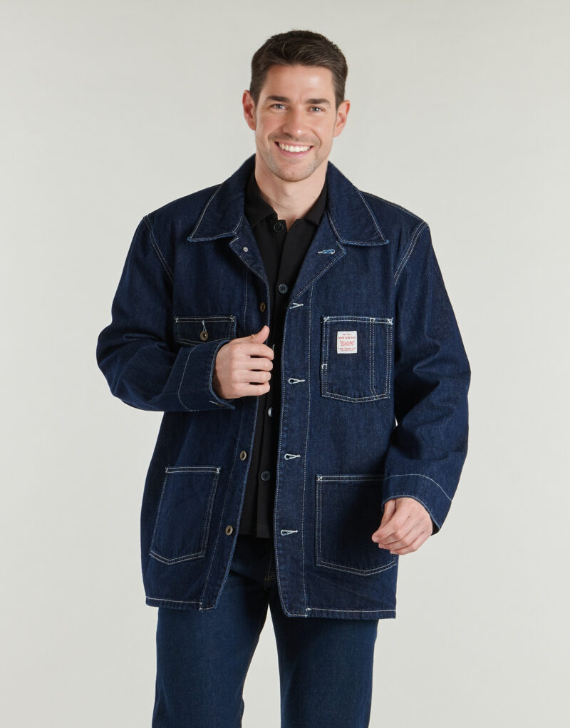 Giacca in jeans  Levis  BERKLEY CHORE COAT  Blu -  Giacche in jeans Uomo - 2