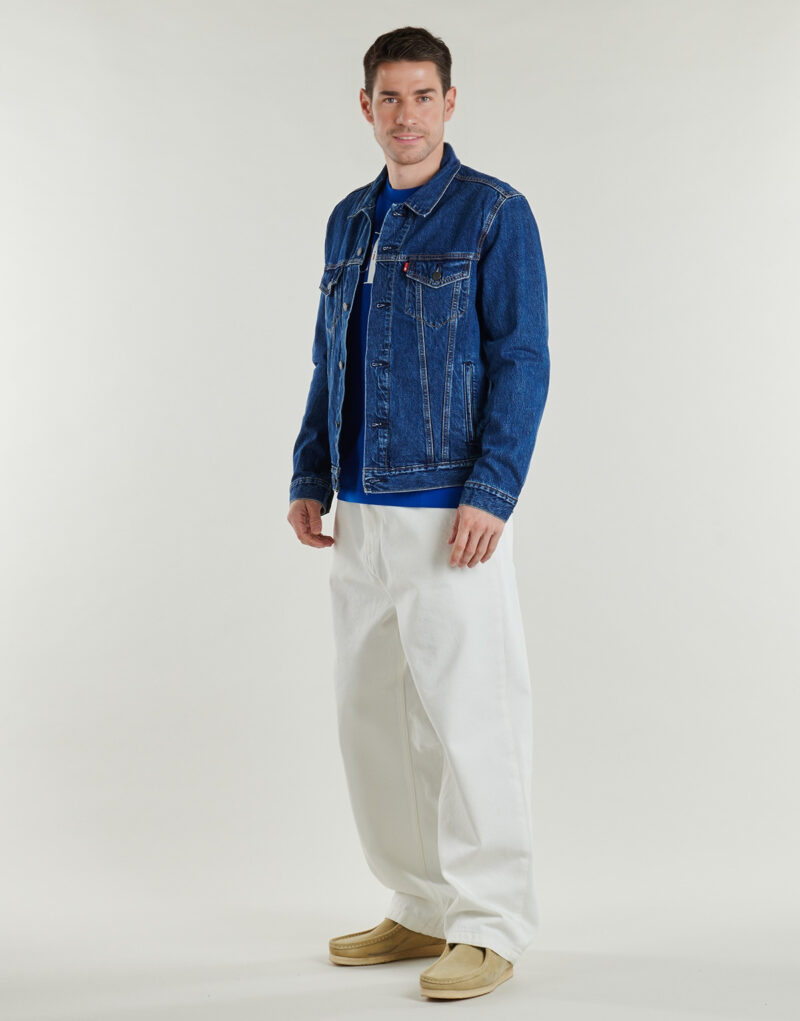 Giacca in jeans  Levis  THE TRUCKER JACKET  Blu -  Giacche in jeans Uomo - 3