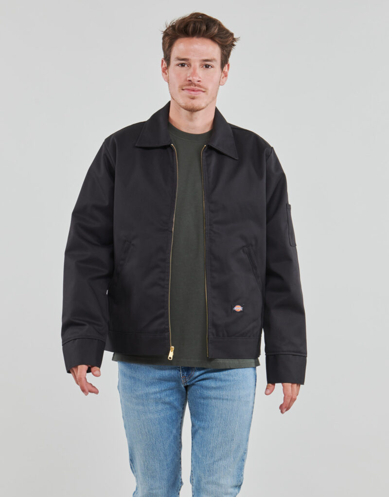 Giubbotto  Dickies  LINED EISENHOWER  Nero -  Giubbotti Uomo - 2