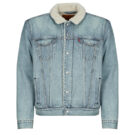 Giubbotto  Levis  TYPE 3 SHERPA TRUCKER  Blu -  Giubbotti Uomo - 1