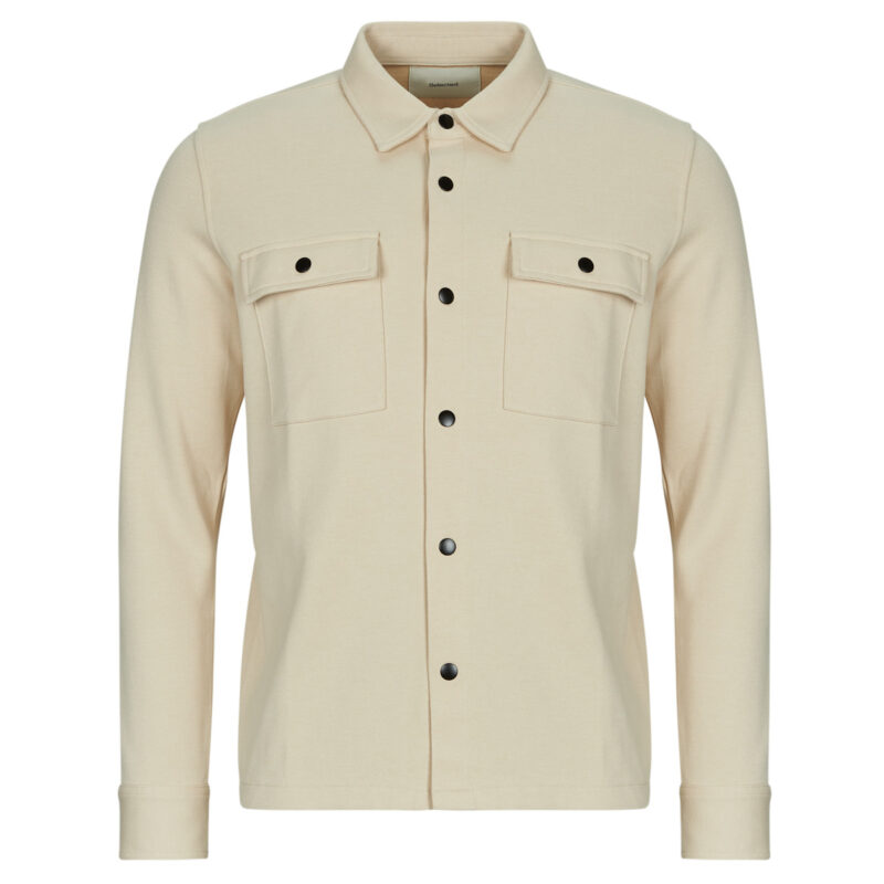 Chaqueta Selected SLHJACKIE SWEAT JACKET Beige Chaquetas Hombre - 1