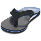 Chanclas negras Quiksilver MOLOKAI LAYBACK 26 para hombre - 3