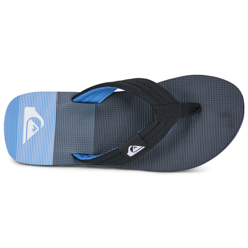 Chanclas negras Quiksilver MOLOKAI LAYBACK 26 para hombre - 6