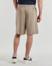 Pantaloni corti Emporio Armani EA7 TRAIN GRAPHIC BERMUDA MONOGRAM PRINTED Beige Pantaloni corti Uomo - 4