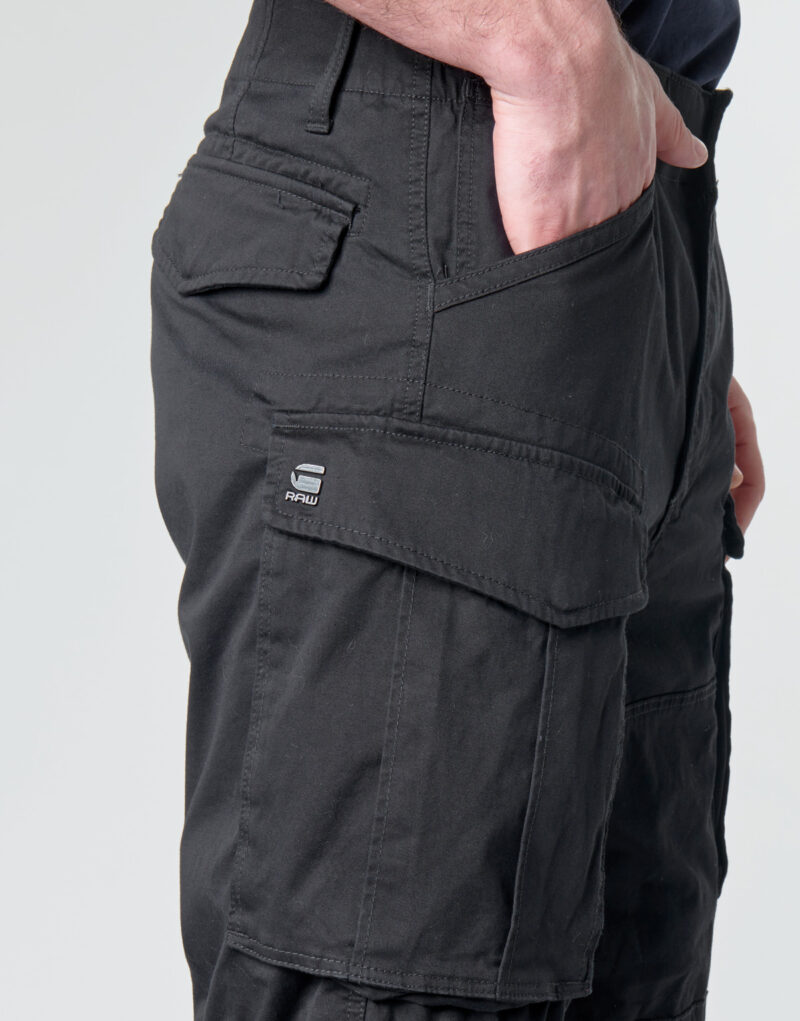Pantaloni corti G-Star Raw ROVIC ZIP RELAXED 12 Nero Pantaloni corti Uomo - 5