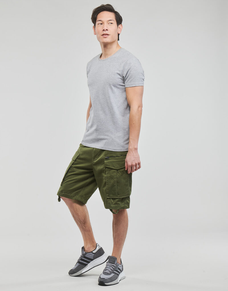 Pantaloni corti G-Star Raw rovic zip relaxed 12 Kaki Pantaloni corti Uomo - 3