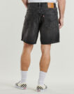 Pantaloni corti Levis 468 LOOSE SHORTS Nero Pantaloni corti Uomo - 4
