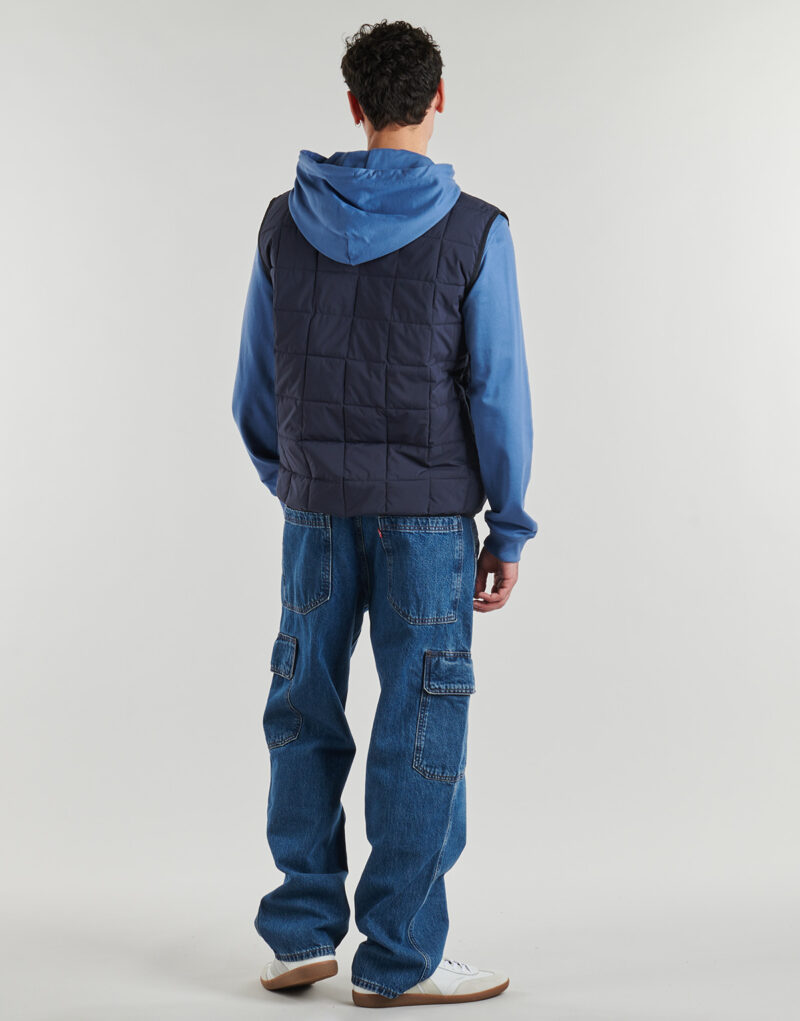 Daunenjacke Emporio Armani EA7 TRAIN PREMIUM SHIELD M THERMORE VEST Marine Herren-Daunenjacken - 4