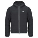 Daunenjacke Emporio Armani EA7 TRAIN PREMIUM SHIELD THERMORE KAPUZENJACKE Schwarze Herren-Daunenjacke - 1