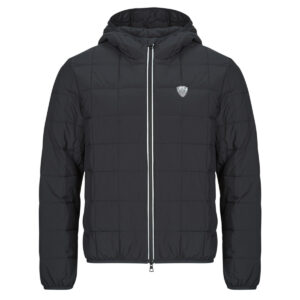 Piumino uomo Emporio Armani EA7  TRAIN PREMIUM SHIELD THERMORE HOODED JACKET  Nero Emporio Armani EA7 8033919912715