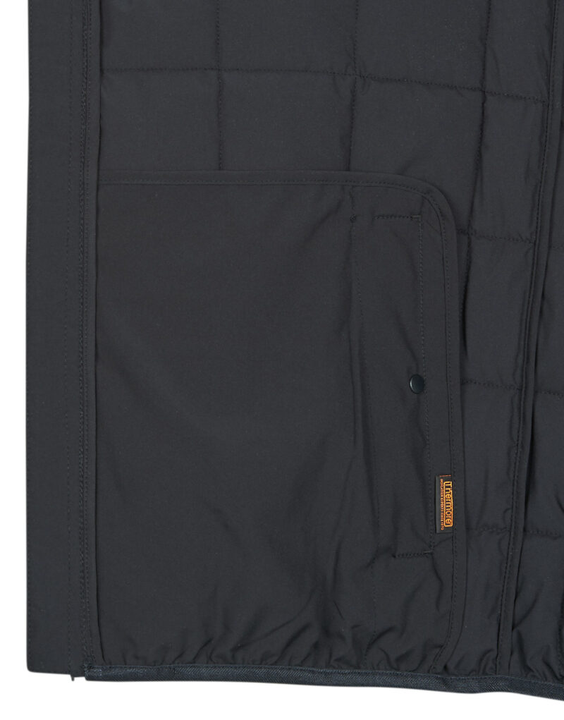 Daunenjacke Emporio Armani EA7 TRAIN PREMIUM SHIELD THERMORE KAPUZENJACKE Schwarze Herren-Daunenjacke - 2