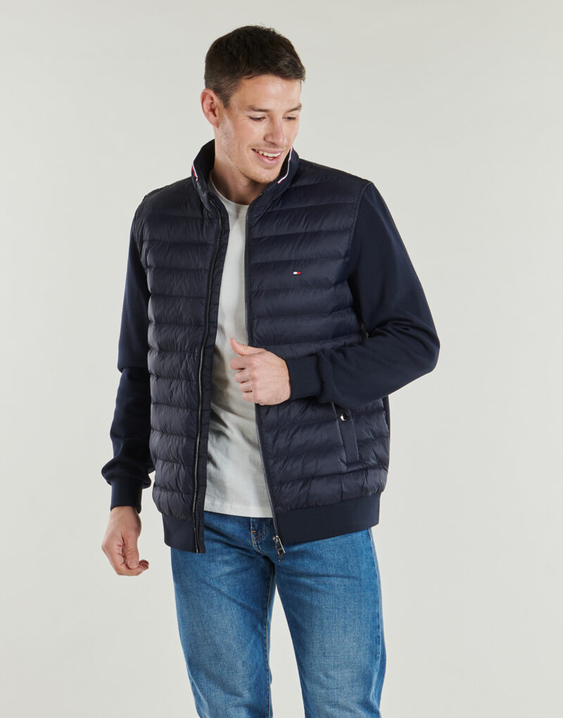 Piumino Tommy Hilfiger MIX MEDIA ESS RWB STAND COLLAR Marine Piumini Uomo - 2