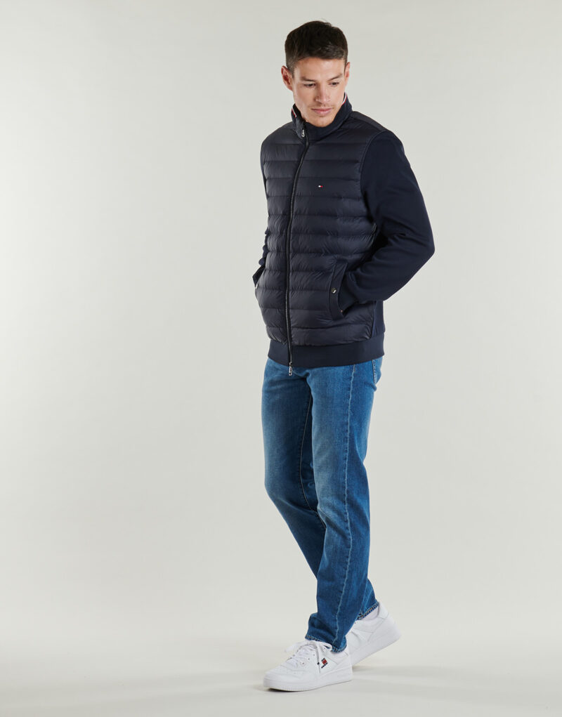 Piumino Tommy Hilfiger MIX MEDIA ESS RWB STAND COLLAR Marine Piumini Uomo - 3