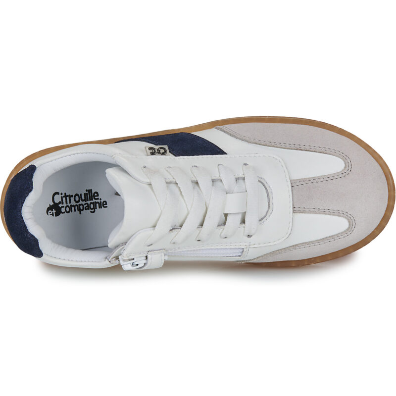Citrouille et Compagnie SASHA Bianco Sneakers Bambino - 6