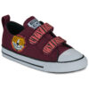 Scarpe bambini ragazzo Converse  CHUCK TAYLOR ALL STAR LIONS EASY ON  Bordeaux Converse 194435946511